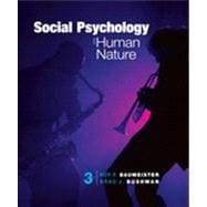 Social Psychology and Human Nature, Comprehensive Edition 9781133957799