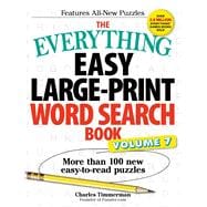 The Everything Easy Large-print Word Search Book 9781440597800