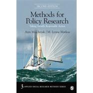Methods for Policy Research 9781412997805