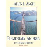Elementary Algebra for College Students
