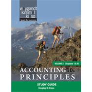 Accounting Principles: Study Guide, Volume 2, 10th Edition 9780470887837