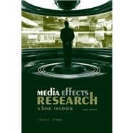 Media Effects Research A Basic Overview 9780495567851