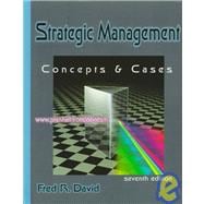 Strategic Management : Concepts and Cases