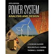 Power System Analysis and Design, 5th Edition 9781133377856