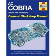 Haynes AC/Shelby Cobra Owner's Workshop Manual 9780857337863