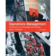 Operations Management: Contemporary Concepts and Cases 9780073377865