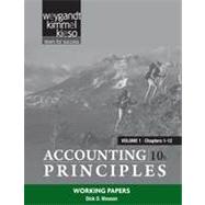 Accounting Principles: Working Papers, Volume 1 (Chapters 1-12), 10th Edition 9780470887868
