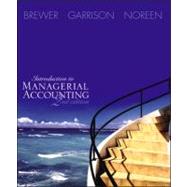 Introduction to Managerial Accounting -Text 9780072817874