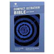 HCSB Compact Ultrathin Bible for Teens, Blue Vortex LeatherTouch 9781433617874