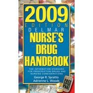 2009 Edition Delmar's Nurse's Drug Handbook 9781133477877