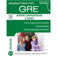 Reading Comprehension & Essays GRE Strategy Guide, 4th Edition 9781937707880