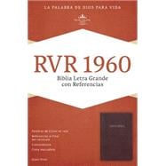 RVR 1960 Biblia Letra Grande con Referencias, borgoña imitación piel 9781433607882
