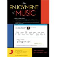 The Enjoyment of Music Recordings 9780393937886