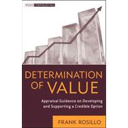 Determination of Value : Appraisal Guidance on Developing and Supporting a Credible Opinion 9781118287897
