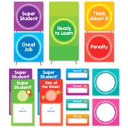 Color Your Classroom: Behavior Clip Chart Mini Bulletin Board 9781338127898