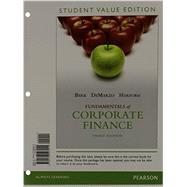 Fundamentals of Corporate Finance, Student Value Edition 9780133507911