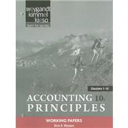 Working Papers Chapters 1-18 to accompany Accounting Principles, 10th Edition 9780470887912