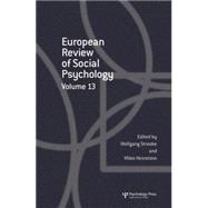 European Review of Social Psychology: Volume 13 9781138877917