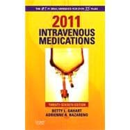 2011 Intravenous Medications : A Handbook for Nurses and Health Professionals 9780323057929