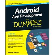Android App Development for Dummies 9781119017929