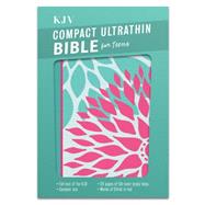 KJV Compact Ultrathin Bible for Teens, Green Blossoms LeatherTouch 9781433617942
