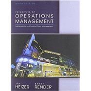 Principles of Operations Management 9/E w/ Student CD 9780133407945