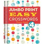 Jumbo Print Easy Crosswords #4 9781454917946