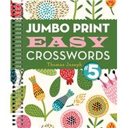 Jumbo Print Easy Crosswords #5 9781454917953
