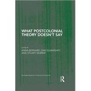 What Postcolonial Theory DoesnÆt Say 9780415857970