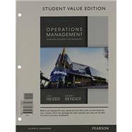 Operations Management (STUDNT VALUE ED&STUDENT CD PKG) 9780133407983