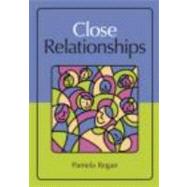 Close Relationships 9780415877992