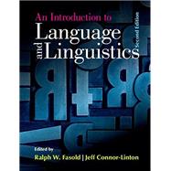 An Introduction to Language and Linguistics 9781107637993