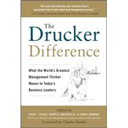 The Drucker Difference: What the World's Greatest Management Thinker Means to Today's Business Leaders 9780071638005