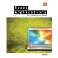 Excel Applications for Accounting Principles, 4th Edition 9781133458005