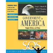 Government in America, Brief S.O.S. Edition 9780321338006