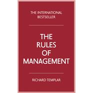 The Rules of Management 9781292088006