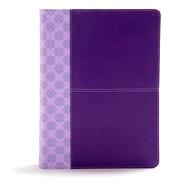 CSB Study Bible, Purple LeatherTouch 9781433648014