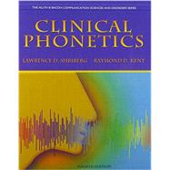 Clinical Phonetics and Audio CDs 9780132978019