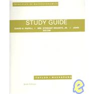 Study Guide (Print) for Taylor/Weerapana's Macroeconomics 9780618968022