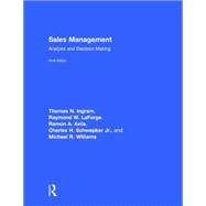 Sales Management: Analysis and Decision Making 9781138858022