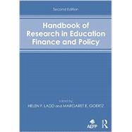 Handbook of Research in Education Finance and Policy 9780415838023