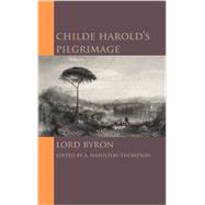 Childe Harold's Pilgrimage 9781107658028