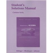 Student's Solutions Manual for Elementary Algebra Concepts & Applications 9780321848031