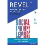 REVEL for Social Problems -- Access Card 9780134088037
