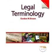Legal Terminology 9780131568044