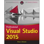 Professional Visual Studio 2015 9781119068051