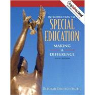 Introduction to Special Education: Making a Difference (with MyLabSchool) 9780205498055
