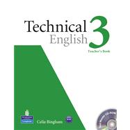 Technical English Level 3 Teacher's Book with Test Master Audio CD-ROM 9781408268056