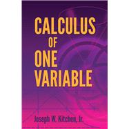 Calculus of One Variable 9780486838069