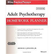 Adult Psychotherapy Homework Planner 9781119278078